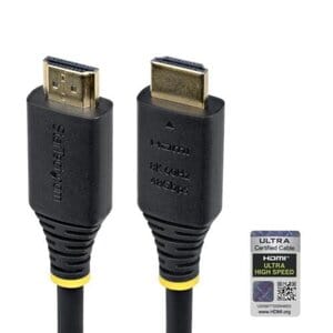 StarTech.com Cable HDMI de 2m Certificado de Ultra Alta Velocidad - 8K60/4K120 - Cable HDMI 2.1 con HDR10+ / eARC - 48Gbps