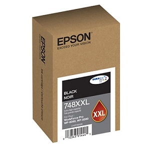 Cartucho de tinta Epson DURABrite Ultra 748 Extra Alto Rendimiento Inyección de tinta - Negro - Original - Inyección de ti