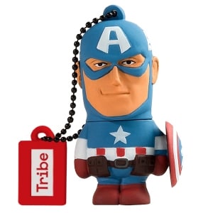 Unidad flash Manhattan - 32GB - USB 2.0 Tipe A - Azul, Rojo, Negro - 20MB/s Read Speed - 6MB/s Write Speed - 1