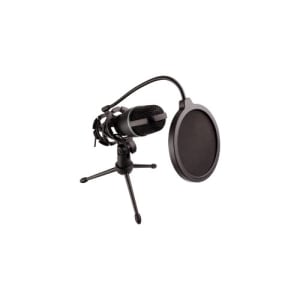 Microfono para Streaming con Tripié Reducción de Ruido Noise Barrier | PERFECT CHOICE