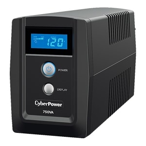 CyberPower UPS de línea interactiva CyberPower Basic OM750ATLCD - 750VA/300W - Torre - 19Minuto(s) Stand-by - 120 V AC Ent