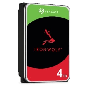 Disco Duro Interno 4TB 3.5" SATA 6Gb/s 5400RPM 256MB, para NAS de 1-8 bahías, Hot Plug 24x7, 3 años de garantía, IronWolf 