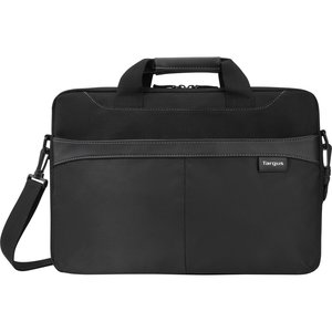 Estuche de transporte Targus Business Casual TSS898DI-70 (Slipcase) para 39.6cm (15.6") Portátil - Negro - Poliéster Body 