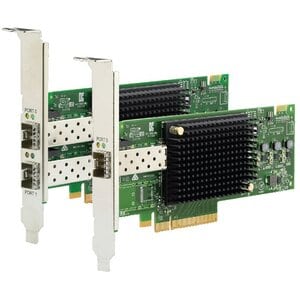 Adaptador Host Bus de canal fibra Lenovo - Tarjeta enchufable - PCI Express 3.0 x8 - 2 x Total Fibre Channel Port(s) - SFP
