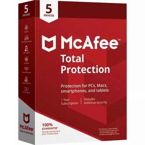 MCAFEE SAFE CONNECT PREMIU 05 DEVICE