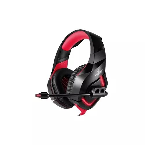 DIADEMA GAMING YEYIAN WICKED S3000 NEGRO C ROJO USB