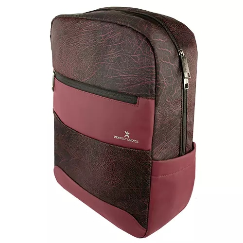 Mochila para Laptop 15"-17" Material Resistente Acolchado Phenix Tinto| PERFECT CHOICE