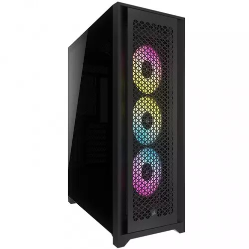 GABINETE CORSAIR ICUE 5000D RGB AIRFLOW MEDIA TORRE NEGRO TG ATX