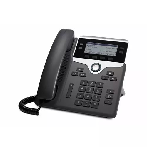 Cisco Teléfono IP Cisco 7841, 4 líneas, gigabit ethernet. Se requiere la suscripción para el uso del equipo, Smartnet y Su