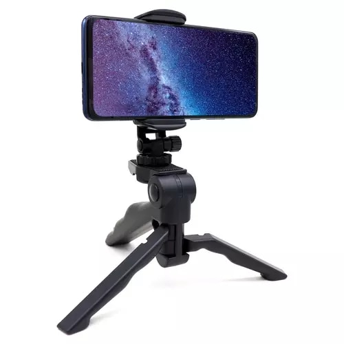 TRIPIE UNIVERSAL MULTIFUNCIONAL 4 EN 1 PARA CELULARCMARAWEBCAM