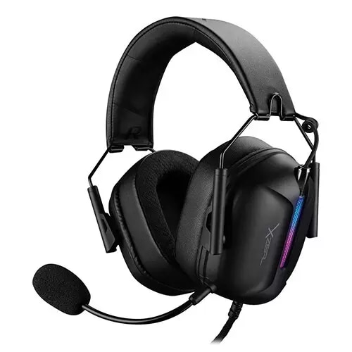DIADEMA GAMER XZEAL XZ-7010/RGB/MICROFONO DESMONTABLE/NEGRO/CONTROL