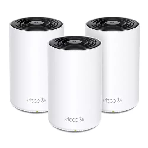 TP-Link Deco XE75 Wi-Fi 6E IEEE 802.11ax Ethernet Router inalámbrico - Tribanda - 2.40GHz Banda ISM - 6GHz Banda UNII - 4 
