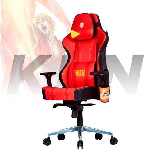 SILLA COOLER MASTER GAMING CALI BER X2 EDICION ESPECIAL SF6 KEN