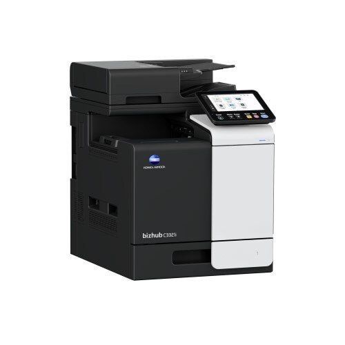 MULTIFUNCIONAL LASER COLOR MARCA KONICA MINOLTA MODELO BIZHUB C3321I 35PPM RAM 4GB DISCO DURO 16GB USB RED
