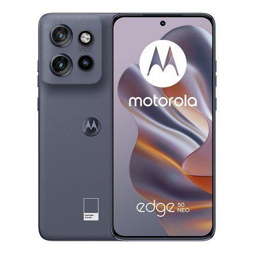 SMARTPHONE MOTOROLA EDGE 50 NEO, PANTALLA 6.36", 256 GB interna 8 GB RAM, Cámara principal 50 MP + 13 MP + 8 MP, Cámara Fr