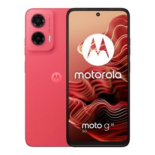 SMARTPHONE MOTOROLA g35 5G, PANTALLA 6.7", 256 GB interna 4 GB RAM, Cámara principal 50 MP + 8 MP, Cámara Frontal 16 MP, 5