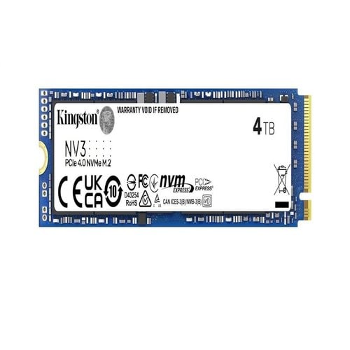 SSD ESTADO SOLIDO KINGSTON 4000G NV3 M.2 2280 PCIe 4.0 NVMe SSD
