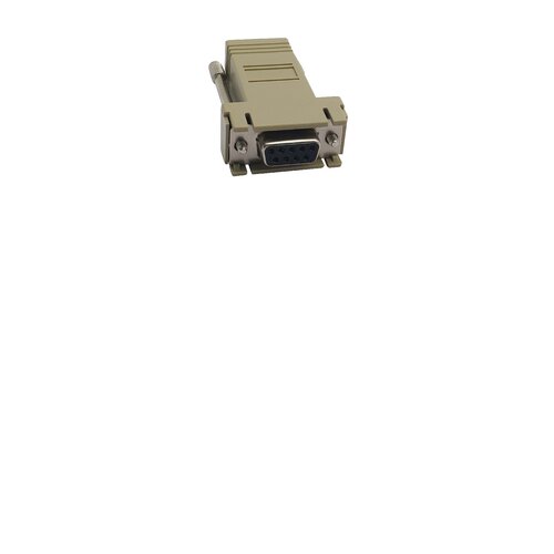 Tripp Lite series Cableado cruzado para adaptador serial modular (DB9 F a RJ45F)