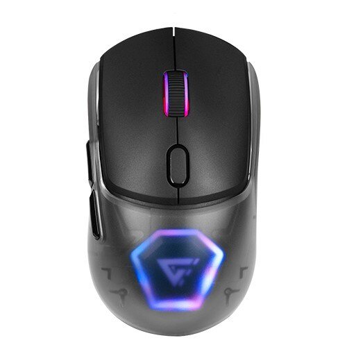 MOUSE GAME FACTOR MOW700 INALÁMBRICO CARCASAS INTERCAMBIABLES  2.4G BT  PIXART 3395 26