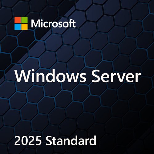 Windows Server Standard 2025 Spanish, 16 Core, 64Bit, OEM DVD 
