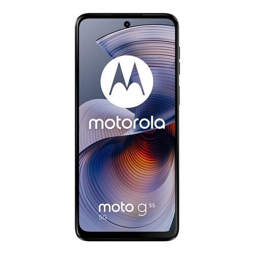 SMARTPHONE MOTOROLA g55 5G, PANTALLA 6.5", 256 GB interna 8 GB RAM, Cámara principal 50MP + 8MP, Cámara Frontal 16 MP, 500