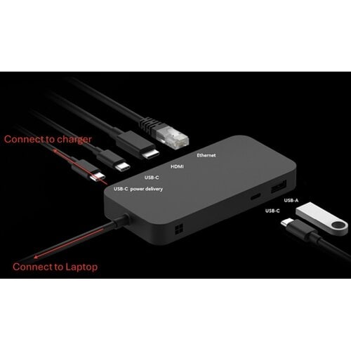 SURFACE USB4 DOCK CM DEMO SC EN XD ES US CANADA MEXICO COMM BL