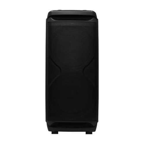 "BAFLE VORAGO KSP-800 15""x2 MICROFONO INALAMBRICO NEGRO
"