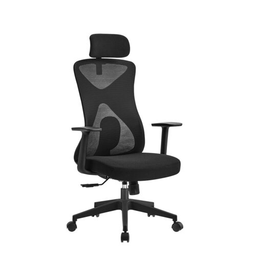 SILLA DE OFICINA FLOE PRO EC737 ERGONOMICA AJUSTE LUMBAR NEGRO