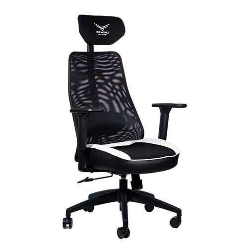 NACEB SILLA DE MALLA GAMER X-ONE BLANCO NA-09S4B