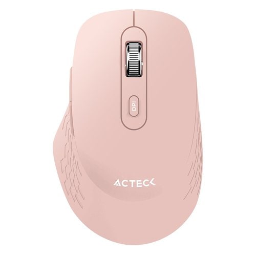 Mouse Acteck Inalámbrico Optimize Flow MI480 / 2.4 GHz / Hasta 1600 DPI / 5 Botones / Diseño Elegante / 2x Bat AAA Incluid