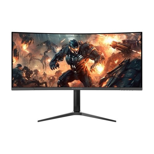 Monitor Gamer Balam Rush Curvo 34" VA / Extreme Earth MGM34P / UWQHD R1500 / 165 Hz / 1ms / PIP+PBP / F-Sync/ G-Sync / Fli
