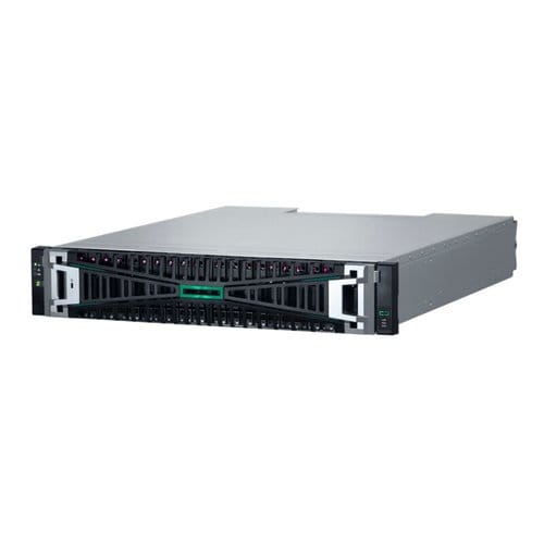 HPE MSA 2070 SFF 2x10/25GbE iSCSI 4-port Cntrl 12x1.92TB SSD 4x10Gb iSCSI XCVR 23TB Storage Array