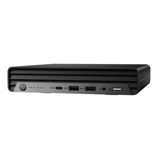 HP Pro Mini 400 G9 Desktop PC
Intel Core i5-12500T (1.20 GHz, up to 4.80 GHz, 14 cores - 14th Generation) with Intel® UHD 