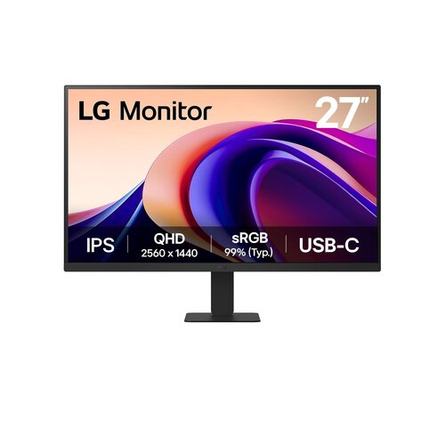 Monitor LCD LG 27U631A-B 27" (68.6cm) Class WQHD - 16:9 - 27" (68.6cm) Viewable - Tecnología conmutación en el mismo plano