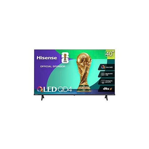 Smart LED-LCD TV Hisense 40QD4QFM 101.6cm - HDTV - LED Quantum Dot Retroiluminación - 1920 x 1080 Resolución