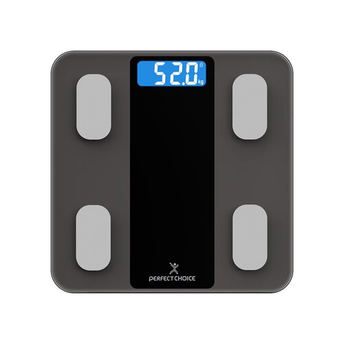 Báscula Digital Bluetooth Inteligente Recargable Slender Fit | PERFECT CHOICE