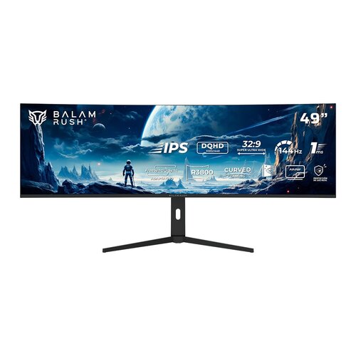 MONITOR GAMER CURVO 49 IPS EXORVIT EARTH MZX49C LEGEND NEGRO