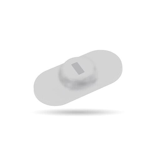 BROBOTIX ANCLA DE SEGURIDAD ADHESIVA PARA CANDADO DE SEGURIDAD TIPO K-SLOT, PARA LAPTOP, TABLETA, SMARTPHONE. TIPO DISCO A