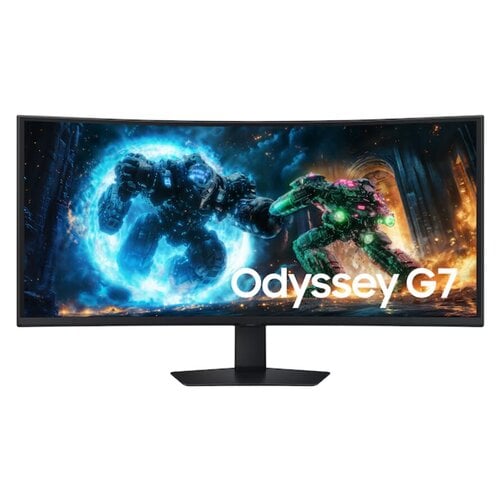 Monitor LED para juegos Samsung Odyssey G7 S40FG750EL 40" (101.6cm) Clase Pantalla curva - 21:9 - Negro - 40" (101.6cm) Vi
