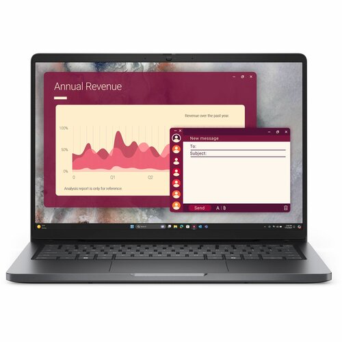 AI PC -Notebook Dell Pro 14”(PC14250)FHD-Intel Ultra 5-225U ( NPU-12 TOPS )-W11Pro-16GB-512GB- Color Negro- 1 Año garantía