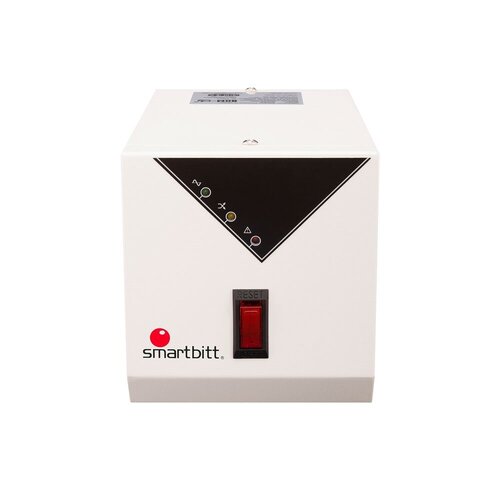 Smartbitt Regulador 3300VA/2000 Watts, 1 contacto, gabinete metalico, 5 años de garantía