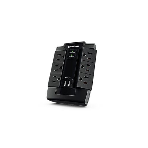 Supresor/Protector de Sobretensión CyberPower P600WSURC1 1200J