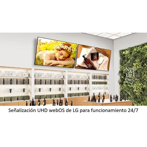 "PANTALLA LG SIGNAGE 43INC 4K 500 NITS 24/7 HRS
"