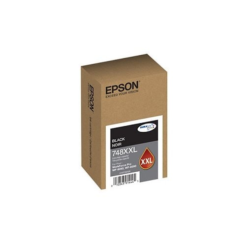 Cartucho de tinta Epson DURABrite Ultra 748 Extra Alto Rendimiento Inyección de tinta - Negro - Original - Inyección de ti