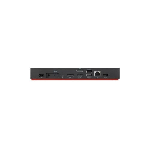 Lenovo ThinkPad Thunderbolt Base de conexión para Workstation, Monitor, Portátil - 230W - 4 Displays Supported - 4K, 8K - 