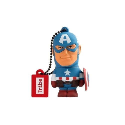 Unidad flash Manhattan - 32GB - USB 2.0 Tipe A - Azul, Rojo, Negro - 20MB/s Read Speed - 6MB/s Write Speed - 1
