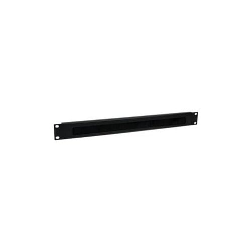 StarTech.com Panel Pasacables con Cepillo para Gabinete Rack de Servidores 1U - Organizador de Cableado de Peine - Panel d