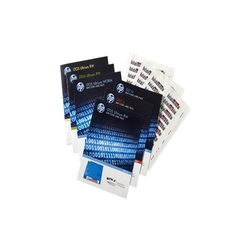 HPE LTO-7 ULTRIUM RW BAR CODE LABEL PACK