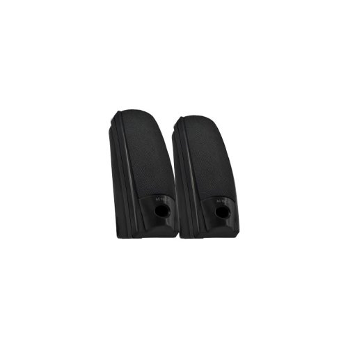 Bocinas Estereo 2.0 Canales AX2500 Compactas 3.5 mm Negro