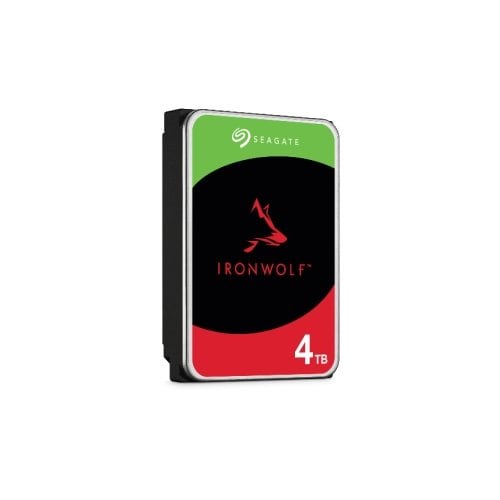 Disco Duro Interno 4TB 3.5" SATA 6Gb/s 5400RPM 256MB, para NAS de 1-8 bahías, Hot Plug 24x7, 3 años de garantía, IronWolf 